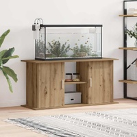 Aquarium Stand Artisan Oak 121x41x58 cm Engineered Wood