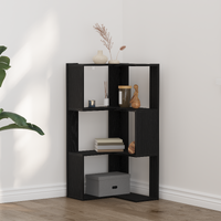 Bookcase Black Oak 50 x 50 x 102 cm