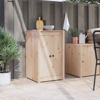 Kitchen Door MEPPEL Brown Oak 50 x 9 x 82 cm Solid Pine wood