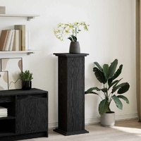 Display Stand Black Oak 31 x 30 x 90 cm Engineered wood