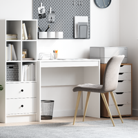 Desk White 90 x 40 x 76 cm