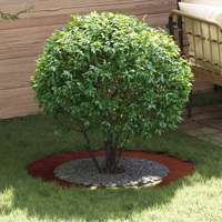 suitable for Flat Tree Ring Brown Ø60 / 90 cm Weathering Steel