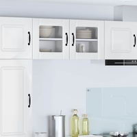 Wall Glass Cabinet LUCCA High Gloss White 40 x 31 x 40 cm