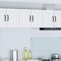 Wall Cabinet LUCCA 2 pcs White 30 x 31 x 40 cm Engineered Wood