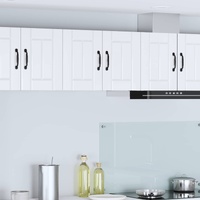 Wall Cabinet LUCCA 2 pcs High Gloss White 30 x 31 x 40 cm