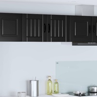 Wall Cabinet LUCCA Black 40 x 31 x 40 cm Engineered Wood
