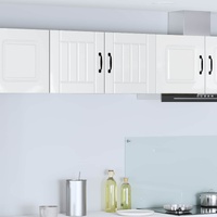 Wall Cabinet LUCCA 2 pcs High Gloss White 40 x 31 x 40 cm