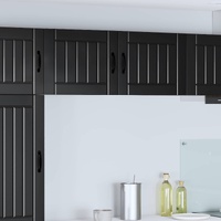 Wall Cabinet LUCCA Black 50 x 31 x 40 cm Engineered Wood