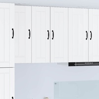 Wall Cabinet LUCCA 2 pcs White 30 x 31 x 80 cm Engineered Wood