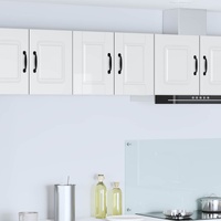Wall Cabinet PORTO 2 pcs High Gloss White 30 x 31 x 40 cm