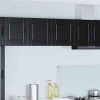 Wall Cabinet PORTO Black 40 x 31 x 40 cm Engineered Wood