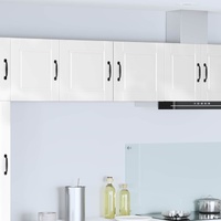Wall Cabinet PORTO 2 pcs High Gloss White 40 x 31 x 40 cm