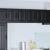 Wall Cabinet PORTO Black 60 x 31 x 40 cm Engineered Wood
