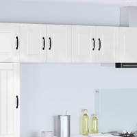 Wall Cabinet PORTO 2 pcs High Gloss White 60 x 31 x 40 cm