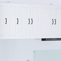 Wall Cabinet PORTO 2 pcs White 30 x 31 x 80 cm Engineered Wood