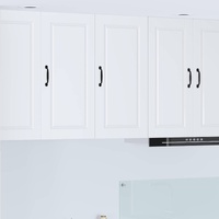 Wall Cabinet PORTO White 40 x 31 x 80 cm Engineered Wood