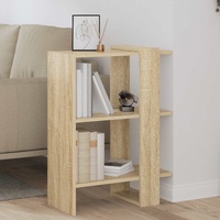 Bookshelf Sonoma Oak 52 x 25 x 71.5 cm Engineered Wood