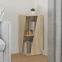 Side Shelf Sonoma Oak 33 x 32 x 70.5 cm Engineered Wood