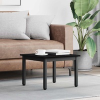 Coffee Table Black Oak 50 x 50 x 36 cm Engineered Wood