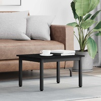 Coffee Table Black Oak 60 x 50 x 36 cm Engineered Wood