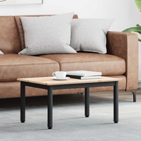 Coffee Table Natural 70 x 50 x 36 cm Solid Pine Wood