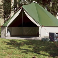 Family Tent Tipi 8-Person Green Waterproof