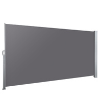 Side Awning Sun Shade Outdoor Blinds Retractable Screen 1.4X3M GR