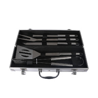  5Pcs BBQ Tool Set Stainless Steel