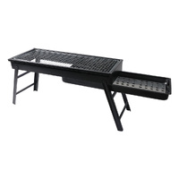  Charcoal BBQ Grill Portable Smoker