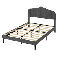Levede Bed Frame Upholstered Platform Mattress Base Double