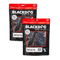 Blackdog Beef Liver 1kg x2