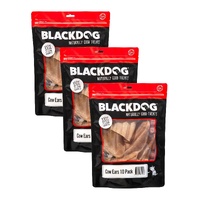 Blackdog Cow Ears 10 Pack x 3pk