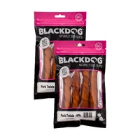 Blackdog Pork Twists 4 Pack x 2pk