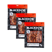 Blackdog Sweet Potato & Chick Wrap 1kg x 3pk