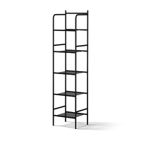 Artiss 5 Tier Floor Standing Corner Shower Caddy Bathroom Organizer Black