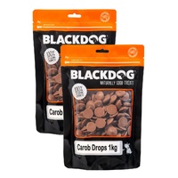 Blackdog Carob Buttons 1kg x 2pk