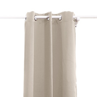 2x Blockout Curtains Panels 3 Layers Beige CD1003-300X230-GY