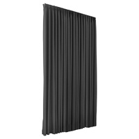  2XBlockout Curtains Chenille 240x250 Grey