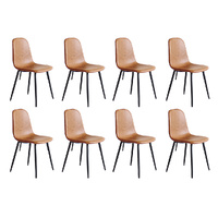 Levede 8x Dining Chairs Kitchen Eames