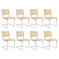 Levede 8x Rattan Chair Dining Chairs