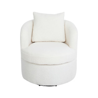 Levede Fleece Swivel Chair