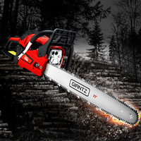 Chainsaw Petrol 58CC 22" Bar Commercial E-Start Pruning Chain Saw,Chainsaw Petrol 58CC 22" Bar Commercial E-Start Pruning Chain Saw 4.2HP