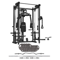 CORTEX PR5 Folding Power Rack with 90kg Standard Tri-Grip Weight & Bar Set