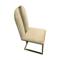 Fancy 2x Dining Chair Beige Colour