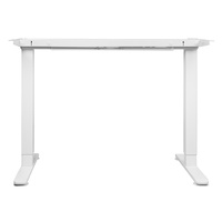  Motorised Standing Desk Frame White Dual Motor