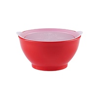  Kids Spill-Proof Anti-Slip Bowl Stage 1 8oz | Twin Pack with Lid Pink
