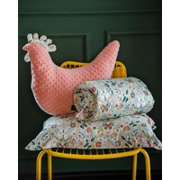  Danas Hen Pillow SECRET GARDEN | Papaya