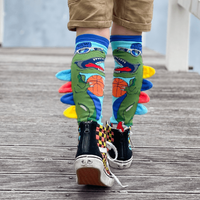  Dinosaur Socks With Spikes Kids & Adults Age 6 - 99