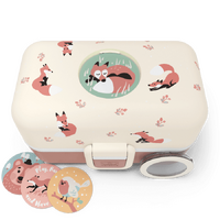  Tresor Graphic Kidss Bento Box- Cinnamon Fox Cinnamon Fox
