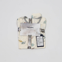 Domia Silky Bamboo Short Sleeve Baby Romper Bird Beach M